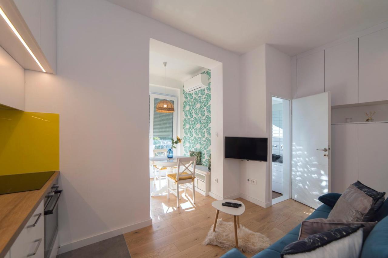 Green Leaf Apartment Zagreb Buitenkant foto
